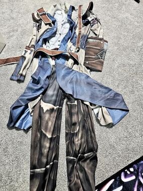 Assassin's Creed III Connor Kenway Costume in Blue & Black